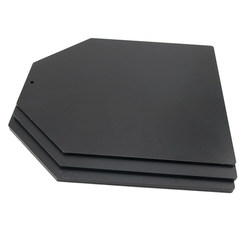 Tactical Vest Insert Steel Plate Weight-Bearing Plate Outdoor Sports Fitness Steel Plate 2.6kg 4kg 1.7kg Plate