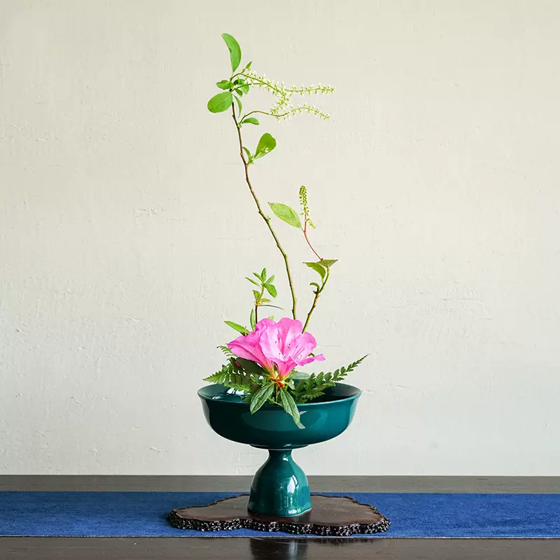 弥三郎窯 松島芳作 御本手 花瓶