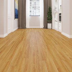 Retro Embossed Pattern Large Panel Laminate Flooring for Home Use, Suitable for Underfloor Heating, Waterproof and Wear-Resistant, 8mm, Direct from Manufacturer