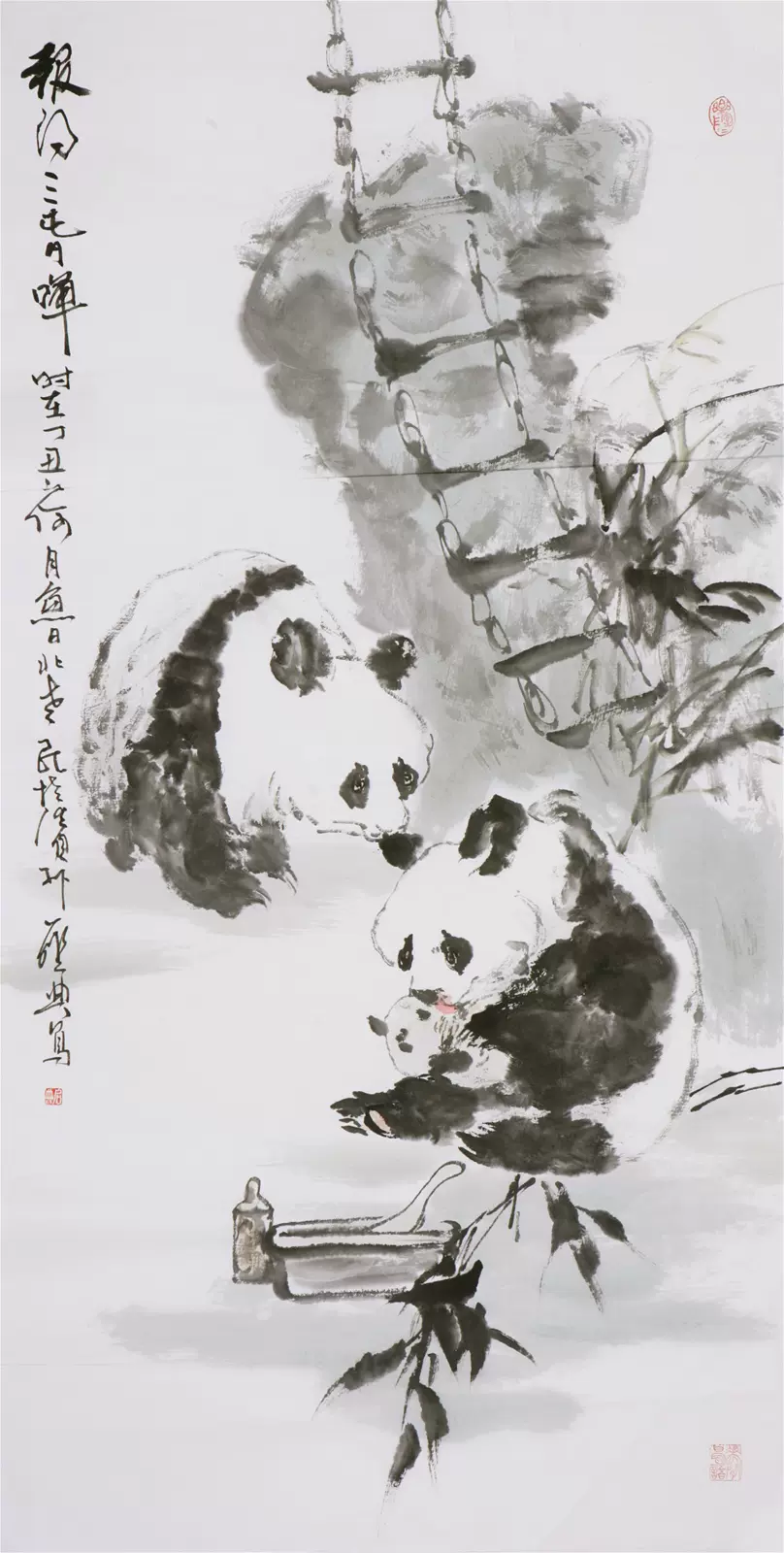 【大幅に値下げ】河鍋暁斎 かわなべ きょうさい 肉筆掛け軸（真贋不明） 大幅に値下げ】河鍋暁斎 かわなべ きょうさい 肉筆掛け軸（真贋不明