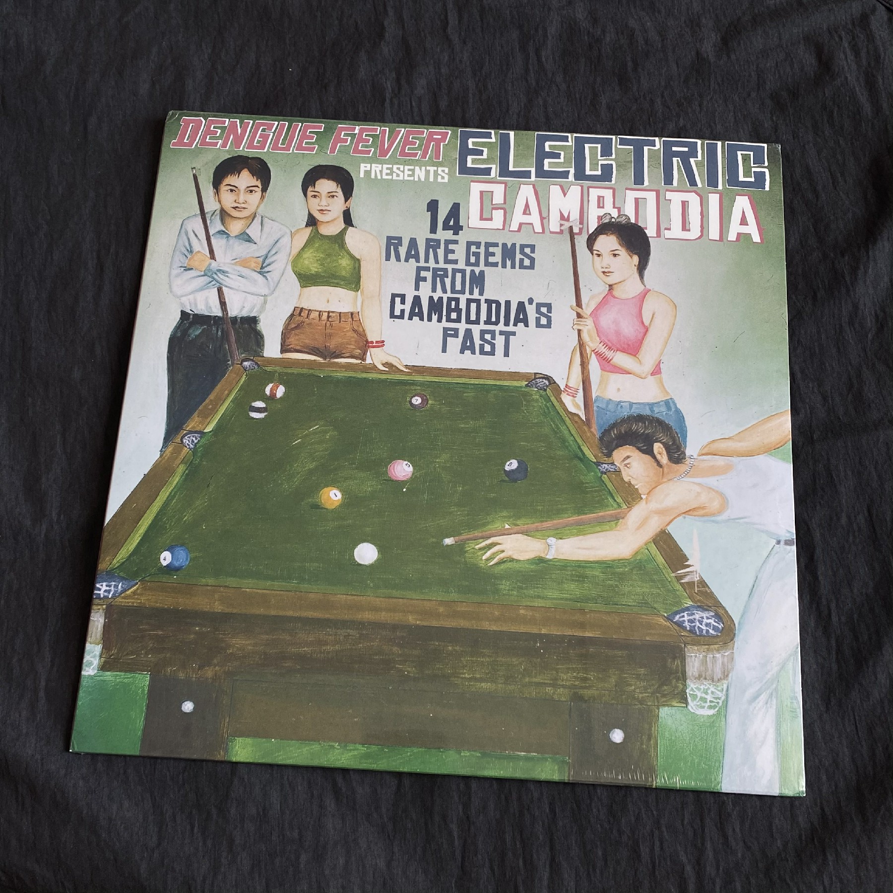 ON THE ROAD COLOMBIA PSYCHEDELIC DENGUE FEVER PRESENTS ELECTRIC į  LP-