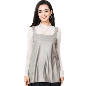 Double -layer suspender radiation protection suit Maternity women's clothing genuine clothes women's bellybands wearing office workers invisible pregnancy office
