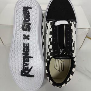 Revenge Storm Lightning canvas shoes low-top casual couple joint model breathable low-top same style for men and women