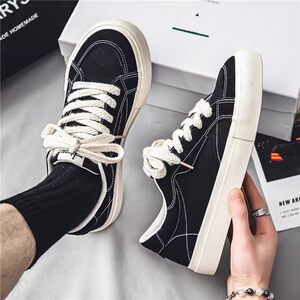 
2026 summer new niche casual canvas shoes Japanese retro all-match sports big-toe sneakers