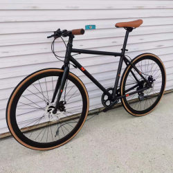 Retro 700C Aluminum Alloy Disc Brake Road Bike Lightweight Bicycle Export to Japan Racing Commuter Bike