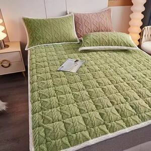 
Class A taffeta mattress thickened milk velvet mattress dormitory warm super soft non-slip mat plus velvet washable