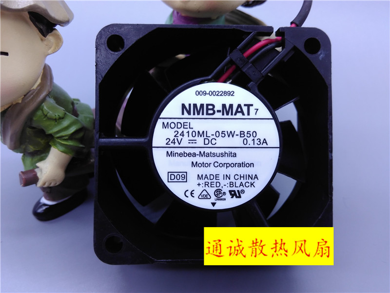  NMB-MAT 2410ML-05W-B50 24V 0.13A 6025 6CM ι -