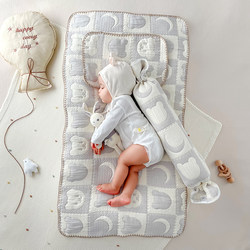 Korean All-Cotton Baby Mattress Quilt Children's Bed Mattress Soft Pad Baby Splicing Bed Kindergarten Mattress Bedding