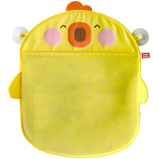 Baby bathroom bath toy baby storage bag cartoon duckling bath supplies water filter water, water toy network