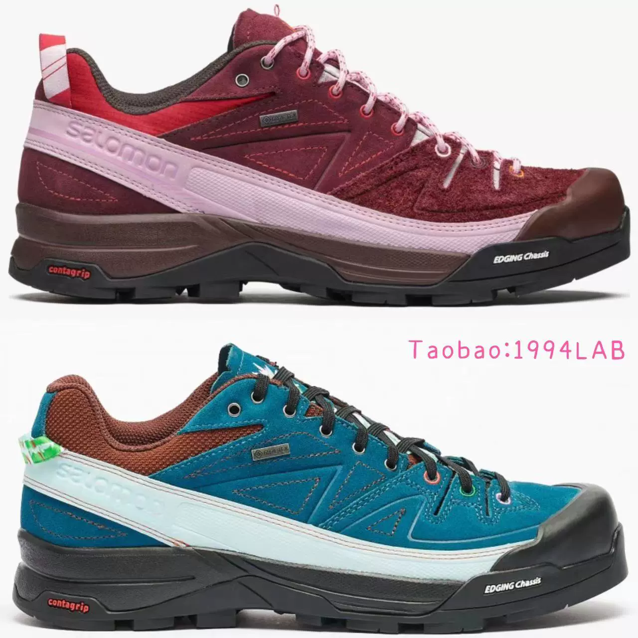 Salomon Slam Jam XT-Quest 萨洛蒙联名男女银色百搭户外功能鞋-Taobao