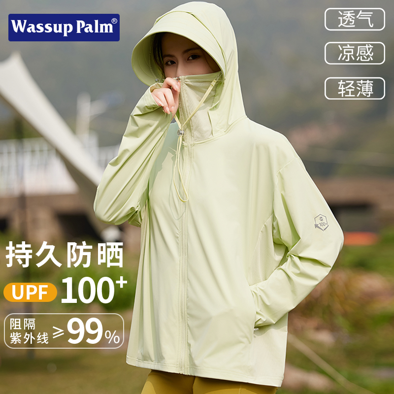 WASSUP PALM ̽ ũ ڿܼ  Ƿ  UPF100 +  ο  ڿܼ  淮 ڿܼ  Ƿ-