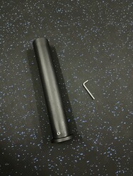 Barbell Reducer Tube Barbell Sleeve 2.5cm Diameter to 5cm Diameter Fitness Equipment Accessories Barbell Plastic Sleeve