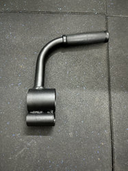 T-Bar Handle Barbell Deadlift Rowing T-Shaped Grip Double Grip Single Grip V-Shaped Bench Press Squat Barbell Bar Cylinder Rack