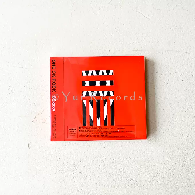 ONE OK ROCK “35xxxv” 初回限定盤CD-