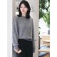 Sweater, fashionable new round neck pullover, classic striped simple casual style, versatile skin-friendly sweater 0.36