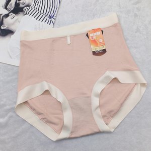 
Authentic Caitian Huaxianzi high-waisted boxer briefs, enlarged version of warm velvet brushed women's underwear, graphene antibacterial bottom