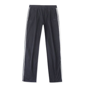 
O4854 foreign trade European and American single color matching sports pants new elastic waist loose straight pants casual trousers