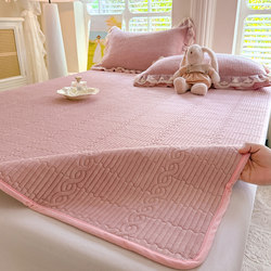 Thickened Milk Velvet Mattress Pad, Non-Slip Home Bedroom Mattress Pad, Student Dormitory Single Mattress Pad, New