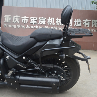 Suitable for Benda motorcycle Black Flag 500 side box three-box Shard tail box modification accessories backrest and tail shelf