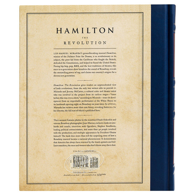 Readymade Hamilton The Revolution English original Hamilton The