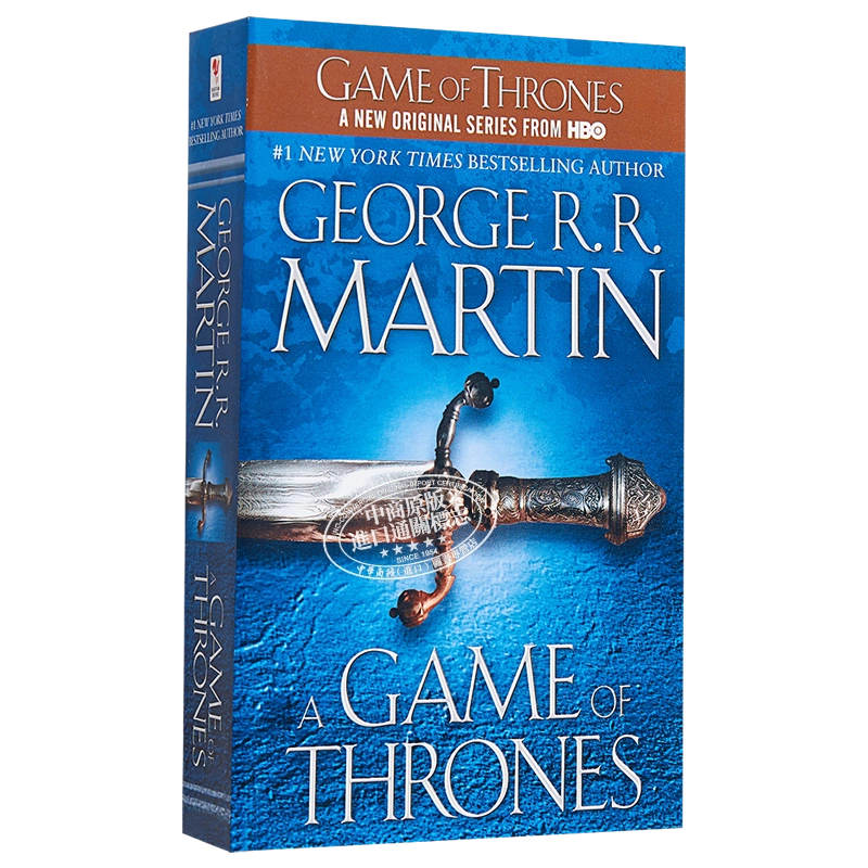 冰與火之歌權力的遊戲卷1 英文原版小說書英文版A Game of