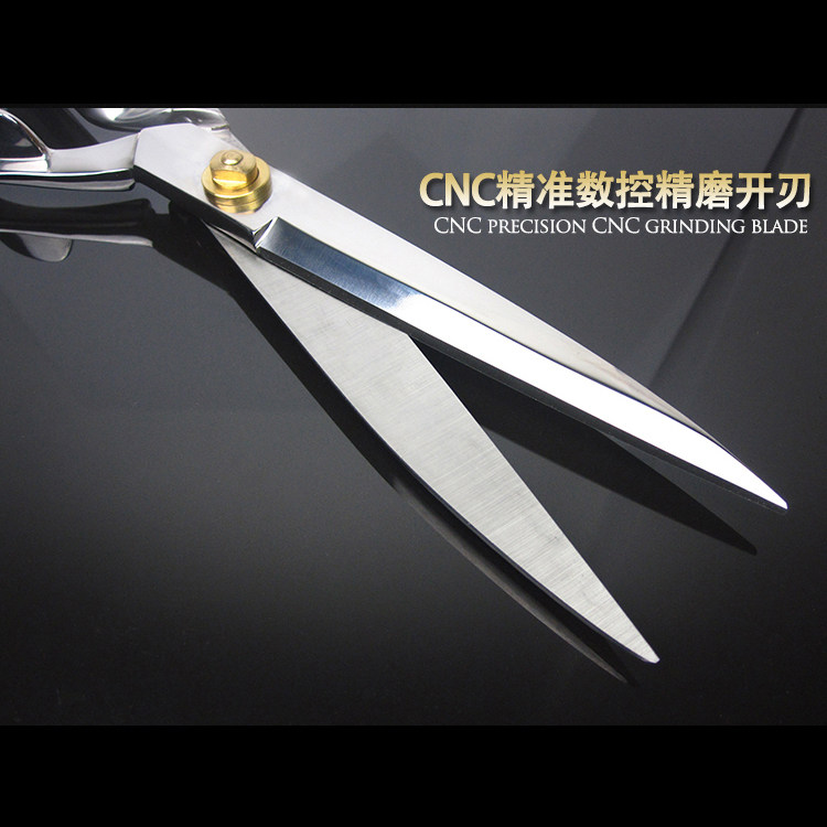 독일 12인치 올스틸 재봉가위, 전문 스테인레스 재봉, 천 재단, 두꺼운 천, 의류 재단, 약간의 결함 -