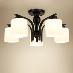 Simple Living Room Chandelier, American Modern Dining Room Lamp, Creative and Personalized Bedroom, Atmospheric Nordic Style Lamps