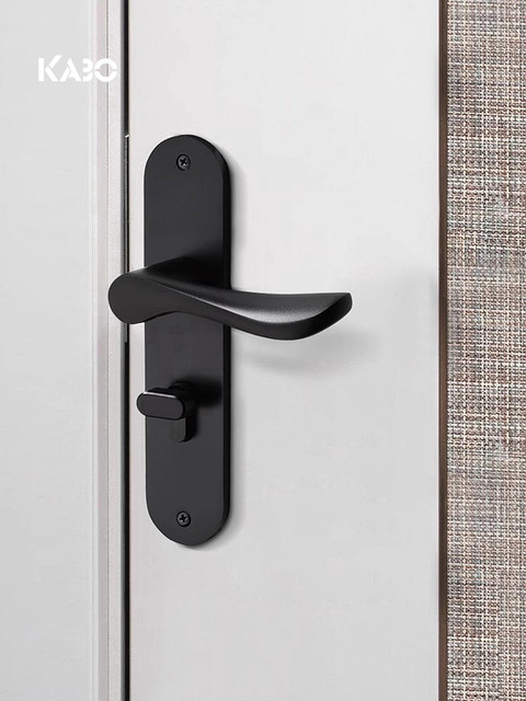 Germany KABO door locks indoor bedroom Modern American black bathroom ...
