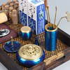 Incense set incense utensils entry-level pure copper incense incense burner supplies incense powder home tea natural sandalwood agarwood