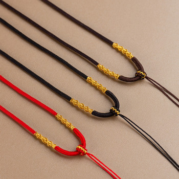 Hanging rope necklace hanging rope men's and women's pendant rope high -end
