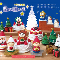 Cat-Themed Miscellaneous Goods Japanese-Style Cat Christmas Party Miniature Trendy Creative Ornaments Santa Claus Kitten Figurines