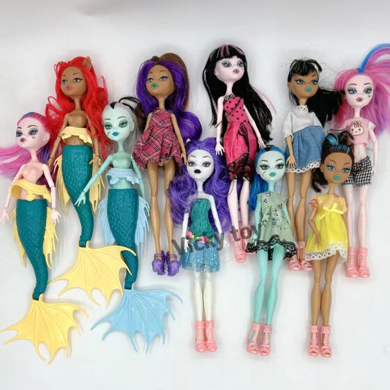 Monster High School Doll Elf High School Dolls Change Makeup and Makeup Domestic Doll, a free shipping shoe