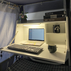 Dormitory Bed Desk, Bunk Bed Desk, Dormitory Bed Laptop Desk, Suspended and Fixable Bed Desk