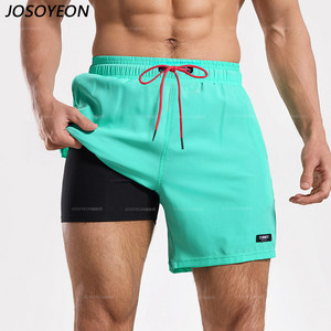 Swimming trunks Men's 2025 new beach pants seaside surfing pants anti -embarrassing swimming trunks hot spring swimming equipment men's swimsuit
