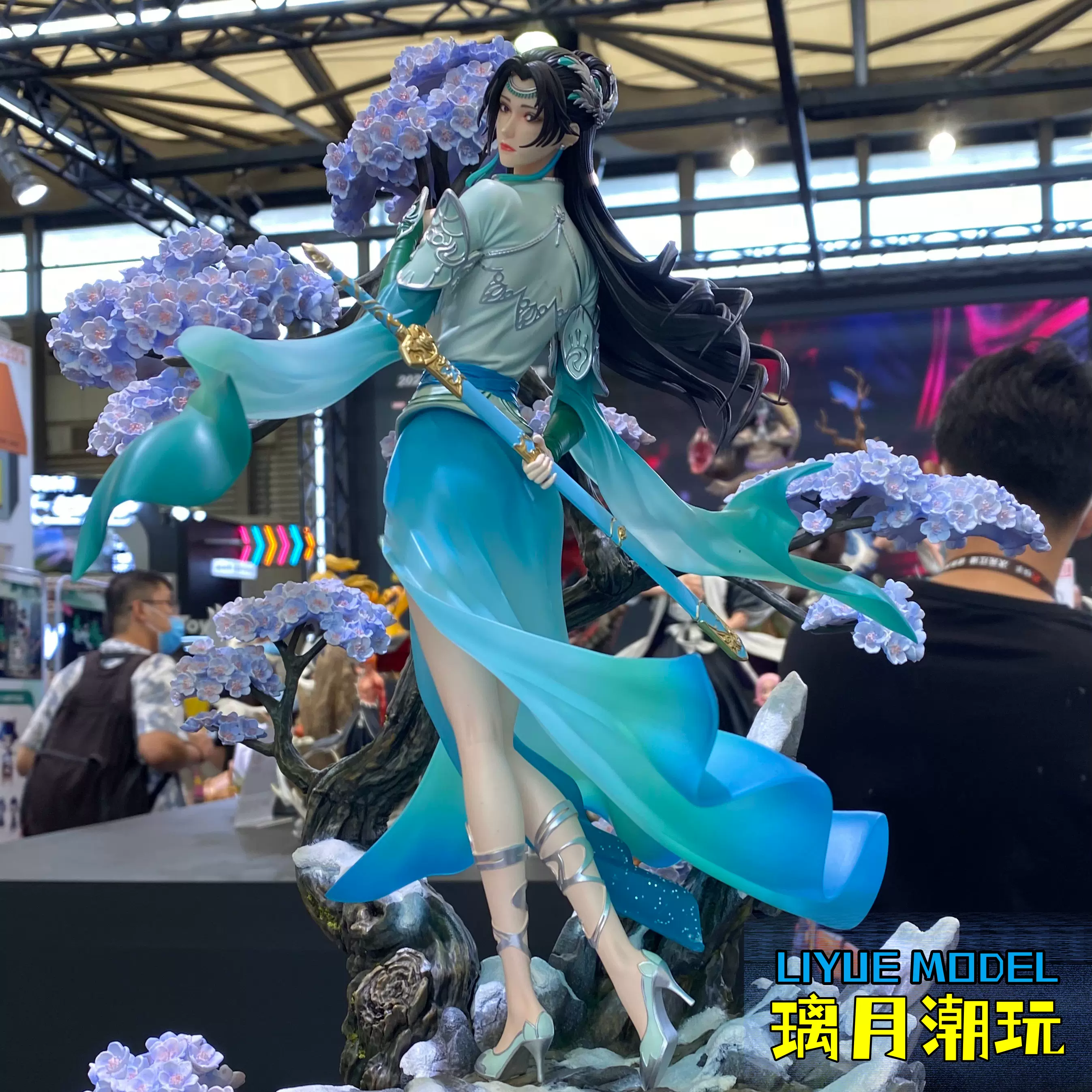 璃月潮玩】鐵風箏IKS 鬥破蒼穹·雲韻雲芝1/6限量模型雕像GK-Taobao