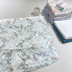 
Foreign trade original single A Class 100 Tiansi Laiser single piece bed cover silky cool bed cover 1.8 meters customized