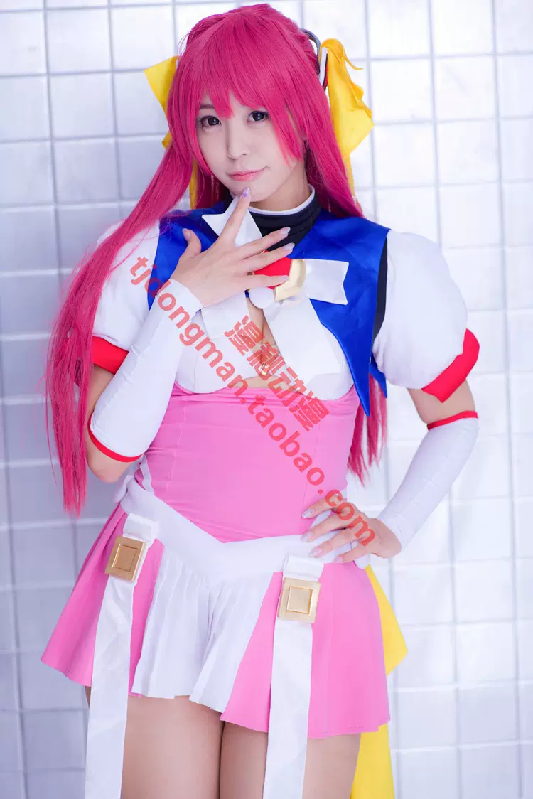 超昂天使高円寺沙由香戰鬥服cosplay定做承接動漫服裝假髮定製