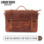 [the whole package is made of crazy horse leather] brown small version with drawstring closure 