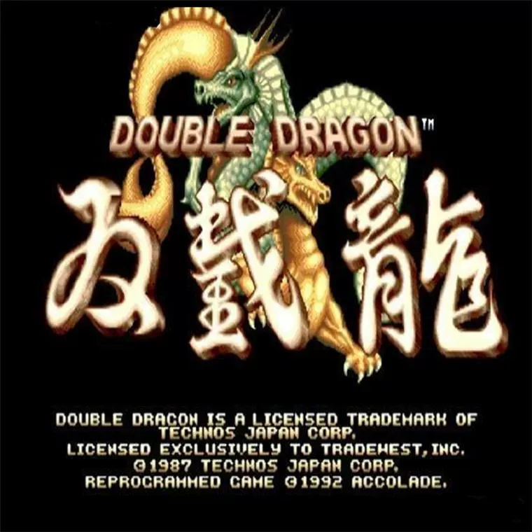 世嘉遊戲卡 雙截龍 Double Dragon-Taobao