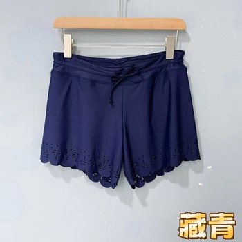 Women's swim trunks skirt surf beach wavy pants