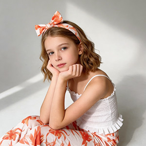 
Amber outer single fashion personality children's swimming sunscreen mesh trousers girls middle and older children beach surfing vacation