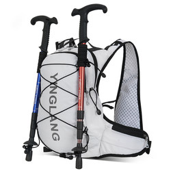 Genuine Yinglang 12L Cross-Country Running Backpack, Outdoor Mountaineering Hiking Bag, Men's and Women's Cycling Backpack, Lightweight Water Bag Bag