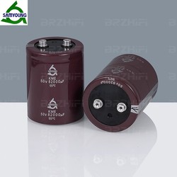 82000uf 50v South Korea Samyoung Audio Amplifier Special Electrolytic Capacitor Hifi Filter