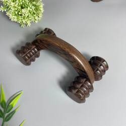 Chicken Wing Wood Massager Roller, Wooden Massager, Massage Wheel, Four-Wheel Leg and Back Home Massager