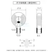 18*10*8-5MH 0.8 dây 6A sặc vòng chế độ chung cuộn cảm ferrite mangan kẽm cuộn cảm