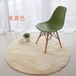 Soft Round Carpet Hanging Basket Rattan Chair Mat Yoga Mat Floor Mat