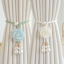Creative Flower Curtain Tiebacks, Light Luxury Adjustable Sheer Curtain Decorative Drawstring Curtain Accessories Tiebacks Curtain Buckles