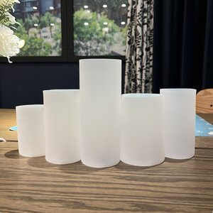 
Silicone water cup cover 6.5cm7cm7.5cm thermal coaster children's student straw cup anti-fall and anti-scalding protective cover