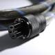 Bada Audio S-8P silver-plated fever power cord HIFI audio single crystal copper line national standard European standard European standard
