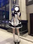 nam cosplay hầu gái Mèo hầu gái trang phục cos lolita đen trắng cổ điển tạp dề chuông dễ thương gợi cảm lolita Plus size đồ ngủ hóa trang người hầu sexy quyến rũ cosplay Hóa Trang Hầu Gái Sexy Quyến Rũ Gợi Cảm Khiêu Gợi 